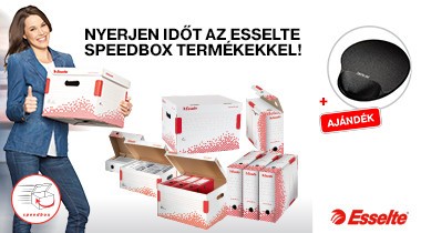 Nyerjen időt az ESSELTE „Speedbox” termékekkel!
